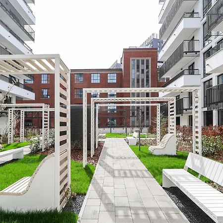 아파트 Glow Apartments, Stocznia Cesarska & Montownia 그단스크