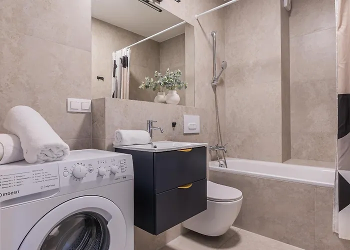 Daire Glow Apartments, Doki & Montownia *